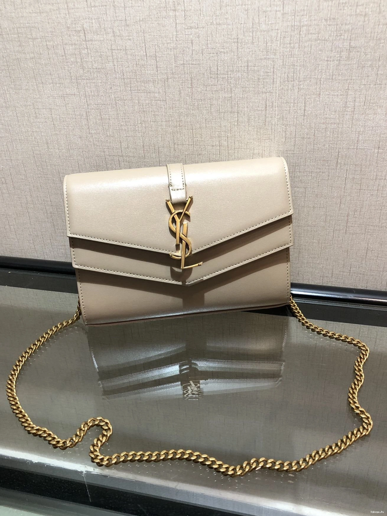 YSL CHAIN MEDIUM SULPICE WALLET 0806